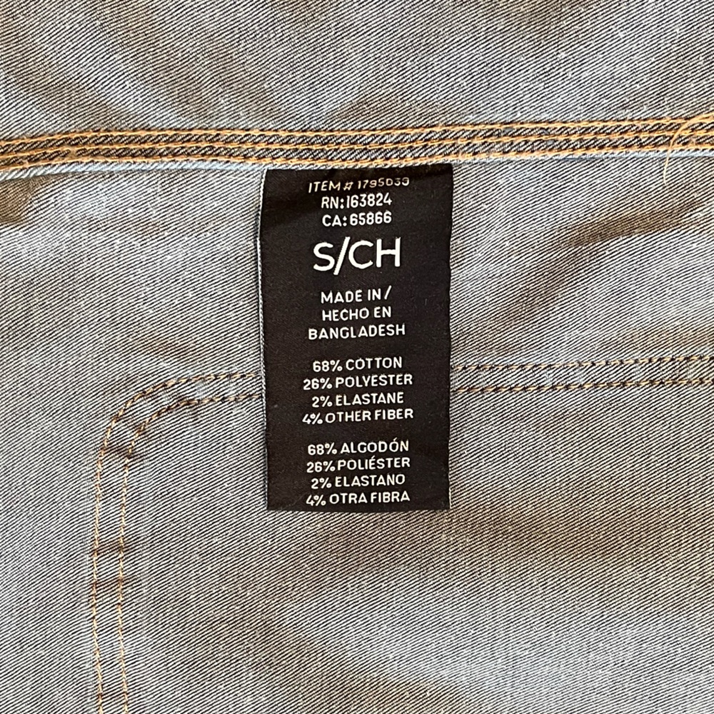 Well Worn • Denim Chore Jacket • Utility Pockets • Size S - Picture 5 of 7